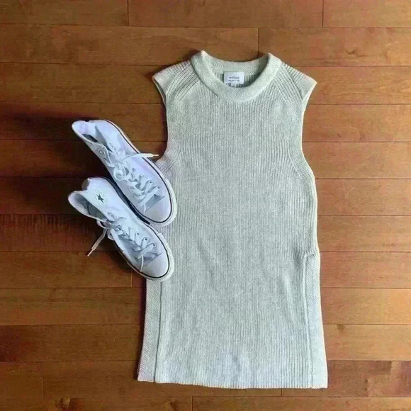 Wilfred |  Aritzia Palmier tunic sweater cream size XS - Picture 1 of 4